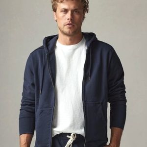American Giant Navy Mens Hoodie